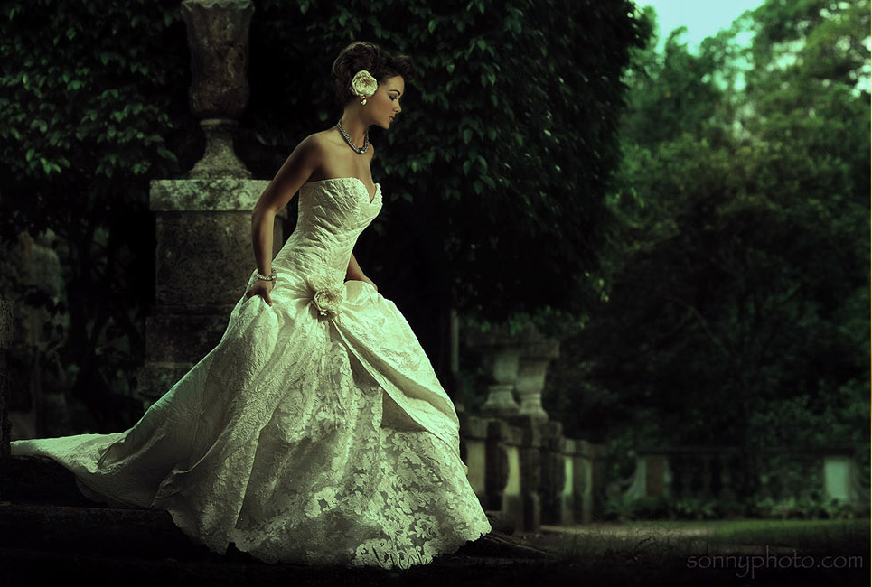 Woman formal fashion shoot